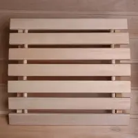 Подголовник для бани и сауны, 31&times;35&times;9.5 см, деревянный, анатомический, &laquo;Добропаровъ&raquo;