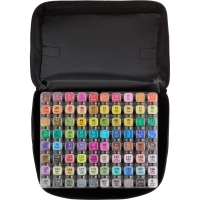 Набор маркеров для скетчинга Deli 80цв. двухстор., E70806-80