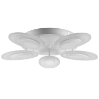 Люстра 114К006992 LED 90Вт белый 70x70x10 см.