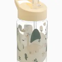 Поильник детский с трубочкой «Дино», 350мл., цвет бежевый Крошка Я Поильник детский с трубочкой «Дино», 350мл., цвет бежевый Крошка Я