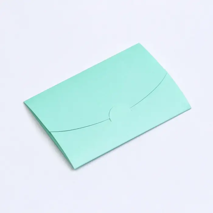 Конверт под сертификат с тиснением &laquo;От всей души&raquo;, мятный 10.5&times;7 см