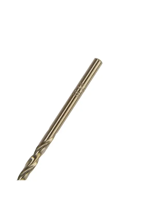 Сверло по металлу ТУНДРА, HSS-Co (5% кобальта), цилиндрический хвост., 3.5 мм, 2 шт.