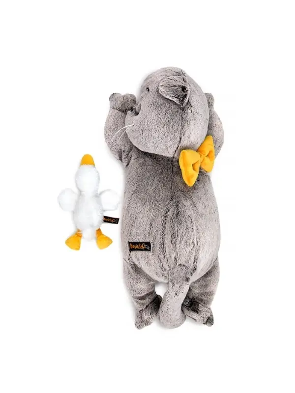 Мягкая игрушка &laquo;Кот Басик&raquo; сонный, с гусиком, пижамница, 50 см