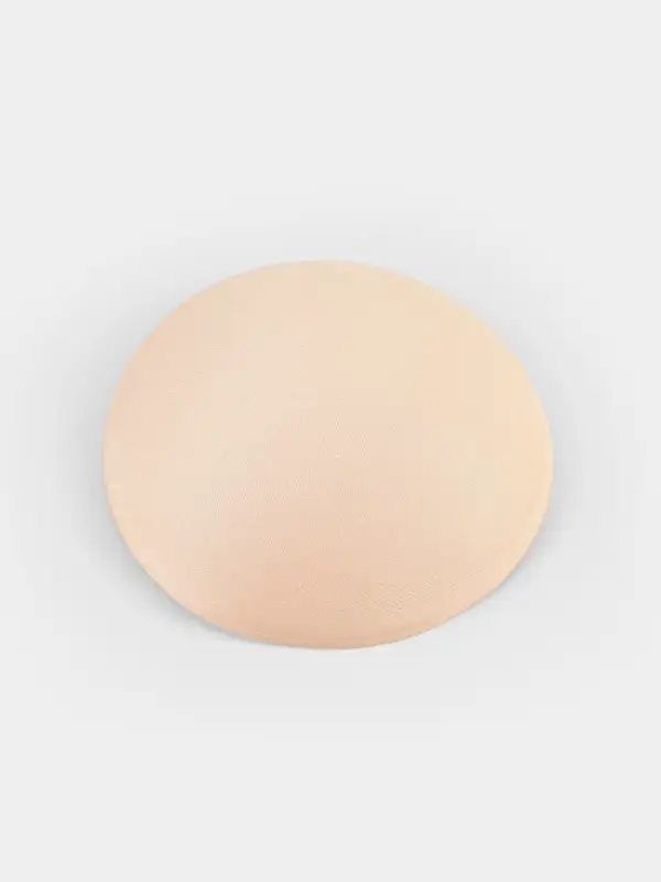 Чашки для бюстгальтера &laquo;Круг&raquo;, L (48), d=14.5 см, пара, бежевые