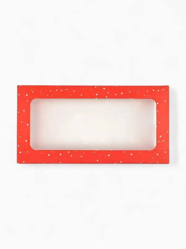 Коробка для шоколада &laquo;С Новым годом&raquo;, с окном, 17&times;8.5&times;1.5 см