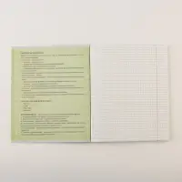 Набор тетрадей А5, 48 л "Шрифты" биология, физика, химия