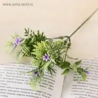 Букет «Луговой с цветами», 15 см (фасовка 5 шт., цена за 1 шт.), МИКС