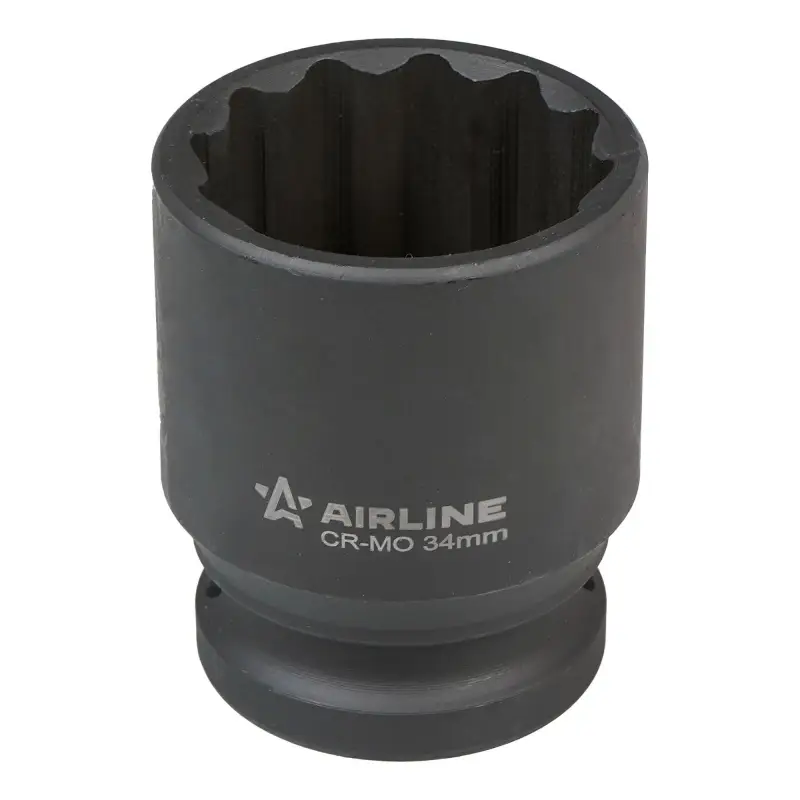 Головка ударная торцевая 3/4"DR двенадцатигранная 34мм, L=56мм