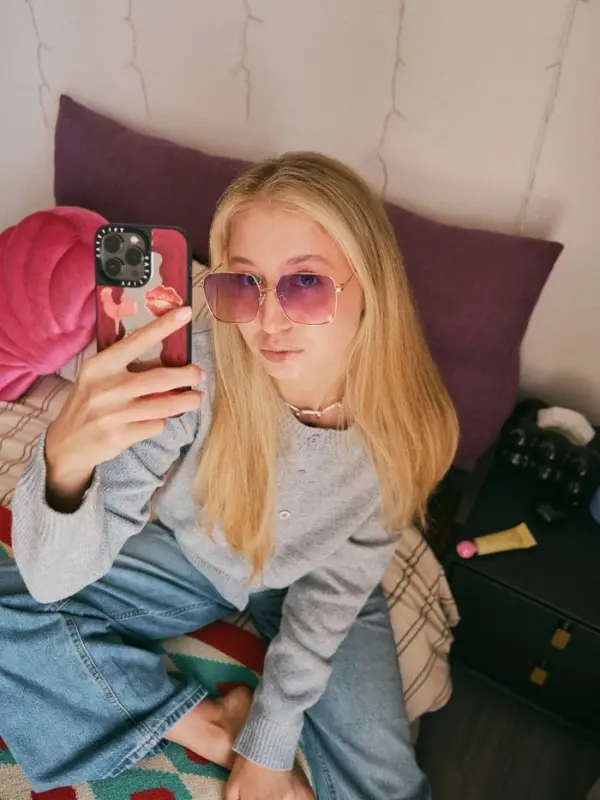 Очки солнцезащитные женские OneSun, uv 400, линза 6&times;5.5 см, фиолетовый