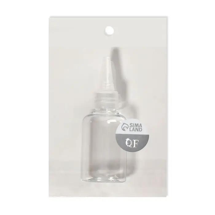 Бутылочка для хранения, 50 мл, твист-крышка, прозрачная Бутылочка для хранения, 50 мл, твист-крышка, прозрачная