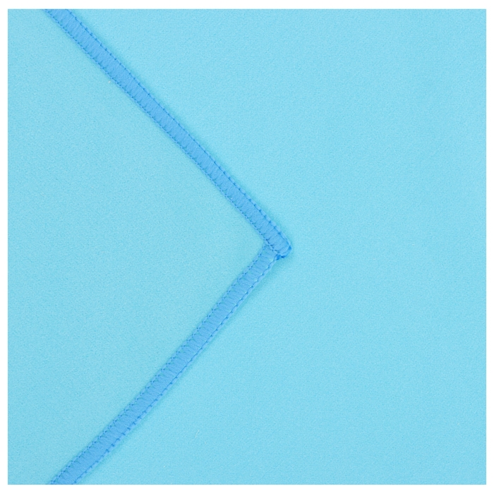 Полотенце из микрофибры ONLYTOP, 40х80 см, цвет голубой Полотенце из микрофибры ONLYTOP, 40х80 см, цвет голубой