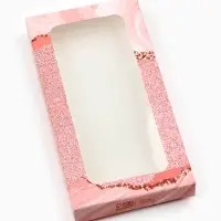 Коробка для шоколада, кондитерская упаковка, &laquo;8 марта&raquo;, с окном, 17.3&times;8.8&times;1.5 см