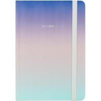 Ежедневник недатированный Rainbow,син-фиол,А5140x200,136л,ATTACHE SELECTION