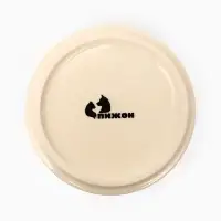 Миска &laquo;Масляные полоски&raquo;, 180 мл, 10.5&times;10.5&times;4 см, керамика, бежевая