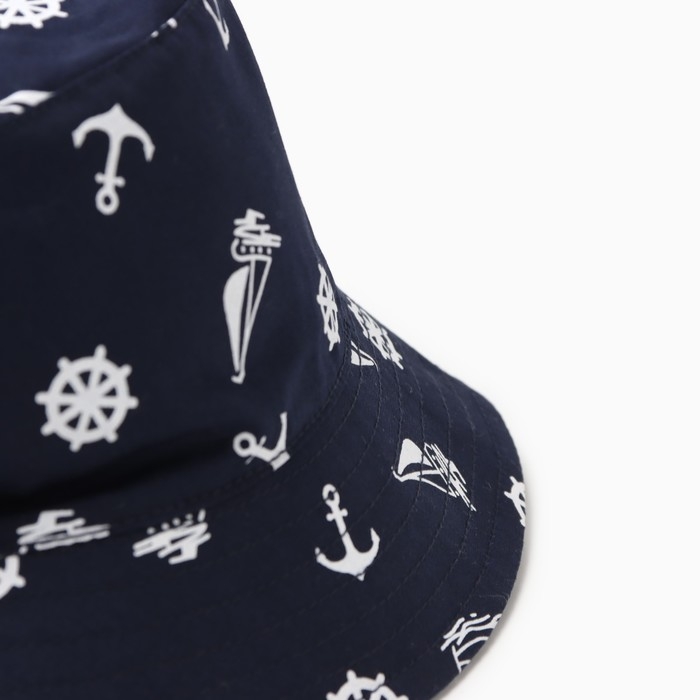 Панама детская, цвет синий, размер 46-48 Панама детская, цвет синий, размер 46-48