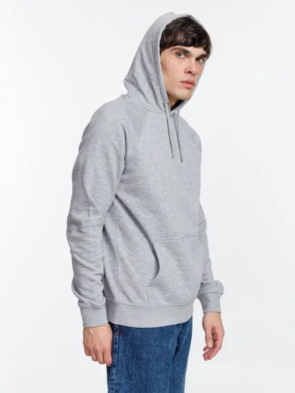 Толстовка унисекс Stellar, серый меланж, размер XS Толстовка унисекс Stellar, серый меланж, размер XS