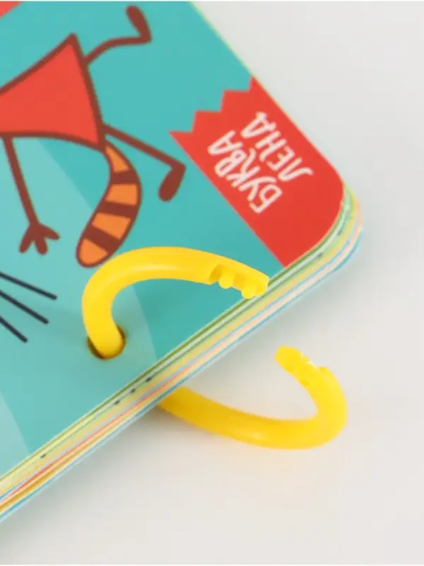 Книга с липучками &laquo;Мои первые липучки. Три кота&raquo;, А5, 100 липучек