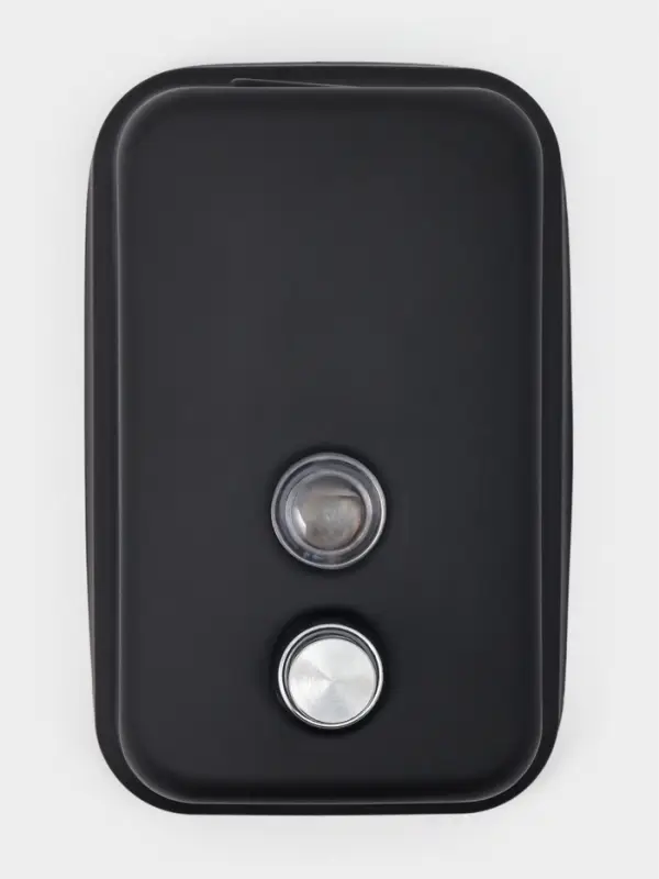 Диспенсер для жидкого мыла St&ouml;lz, механический, 500 мл, нержавеющая сталь, чёрный