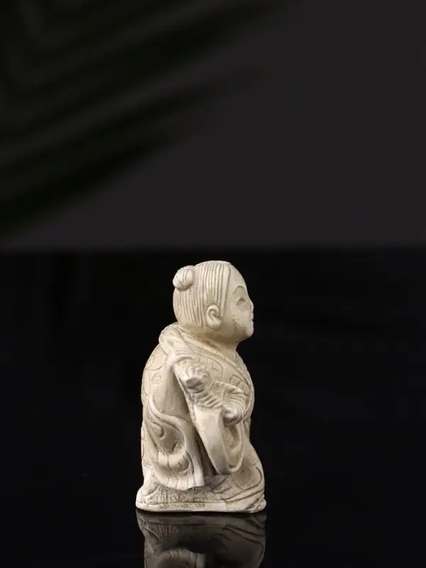 Фигурки декоративные «Нэцкэ», набор 5 шт., 20×10×7 см, бежевая Фигурки декоративные «Нэцкэ», набор 5 шт., 20×10×7 см, бежевая