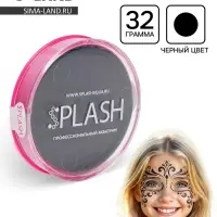 Аквагрим в шайбе, регулярный, черный, 32 г