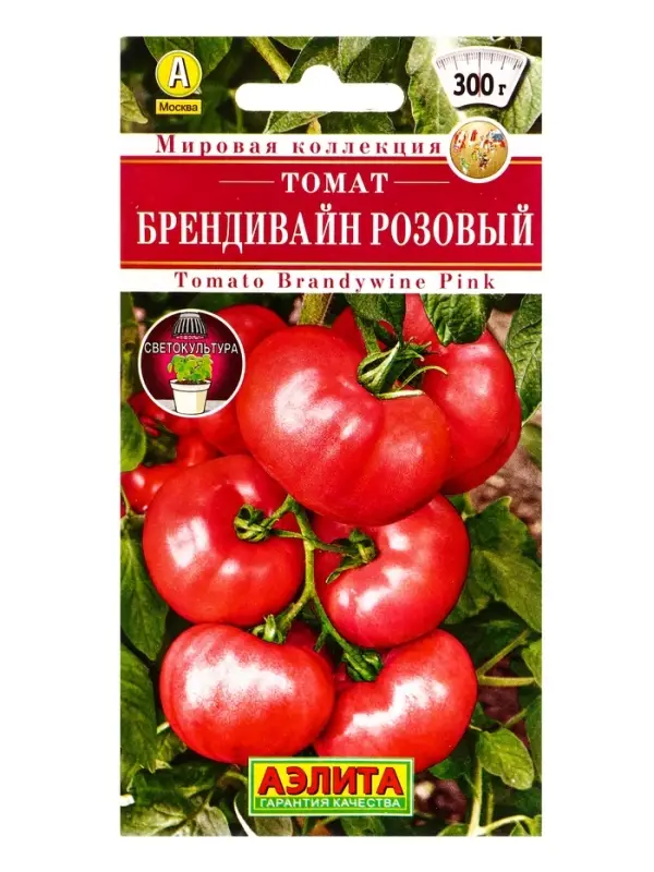 Семена Томат Брендивайн розовый Ср Мировая коллекция, Ц/П,20 шт. Семена Томат Брендивайн розовый Ср Мировая коллекция, Ц/П,20 шт.