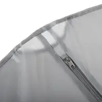 VETTA Чехол для одежды, 60х90 см, Швеция, молния, полиэстер, серый