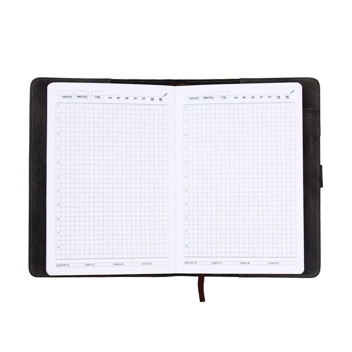 Ежедневник недатированный, обложка ПВХ, формат А5, 140 листов в клетку, с кодовым замком, МИКС Ежедневник недатированный, обложка ПВХ, формат А5, 140 листов в клетку, с кодовым замком, МИКС