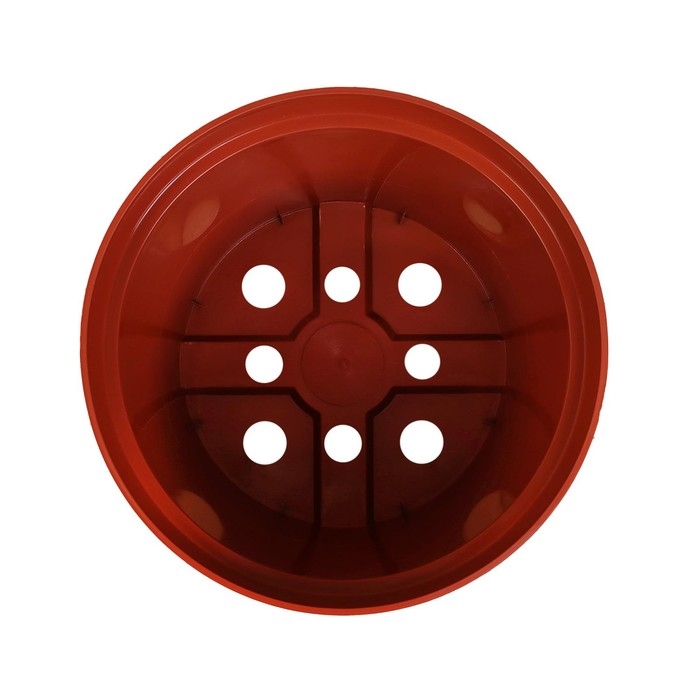 Горшок для рассады, 10 л, d = 29 см, h = 22,5 см, терракот, Greengo Горшок для рассады, 10 л, d = 29 см, h = 22,5 см, терракот, Greengo