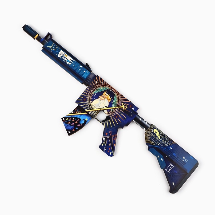 Деревянное оружие, детское сувенирное «Император», автомат, пистолет, нож охотничий, набор 3 шт Деревянное оружие, детское сувенирное «Император», автомат, пистолет, нож охотничий, набор 3 шт