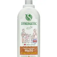 Жидкое мыло Synergetic «Миндальное молочко», 1 л
