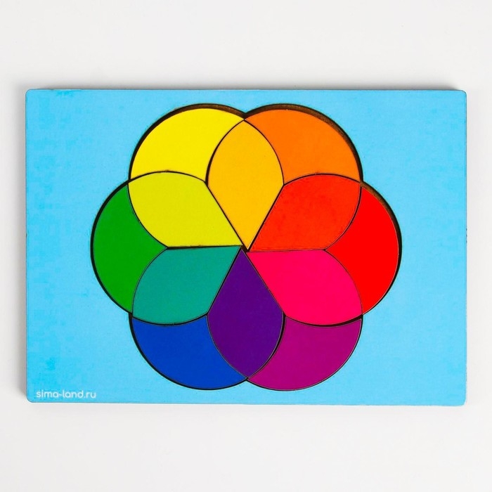 Головоломка «Колористический круг» Головоломка «Колористический круг»