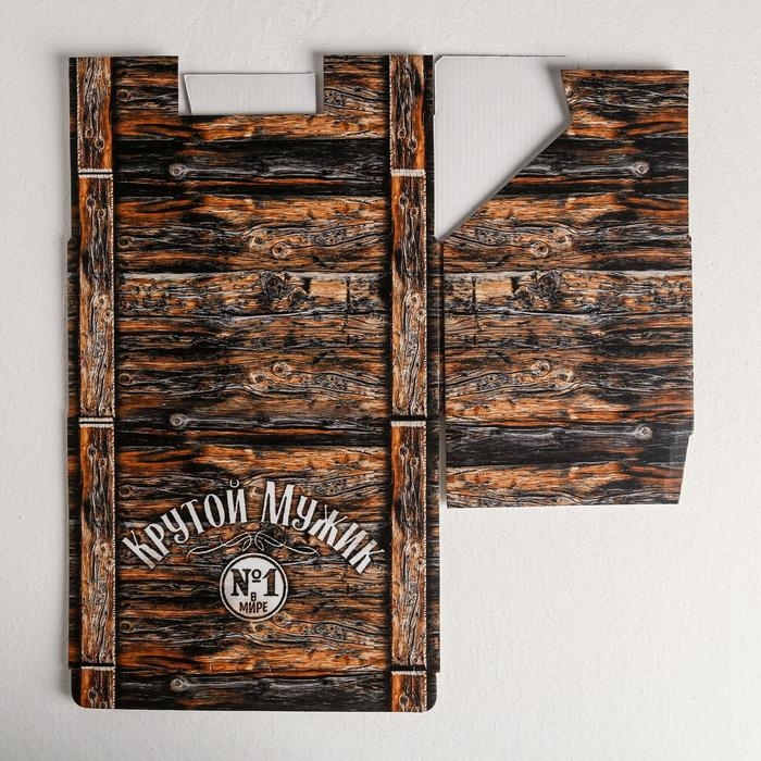 Коробка‒пенал, упаковка подарочная, «Крутой мужик», 22 х 15 х 10 см Коробка‒пенал, упаковка подарочная, «Крутой мужик», 22 х 15 х 10 см