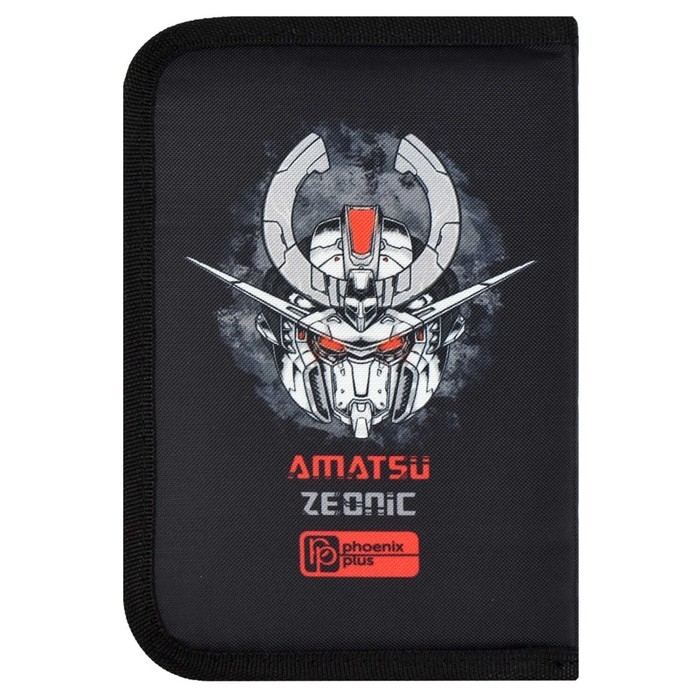 Пенал 1 секция, 133 х 200 х 35 мм, текстильный, Феникс Пенал 1 секция, 133 х 200 х 35 мм, текстильный, Феникс "Робот"