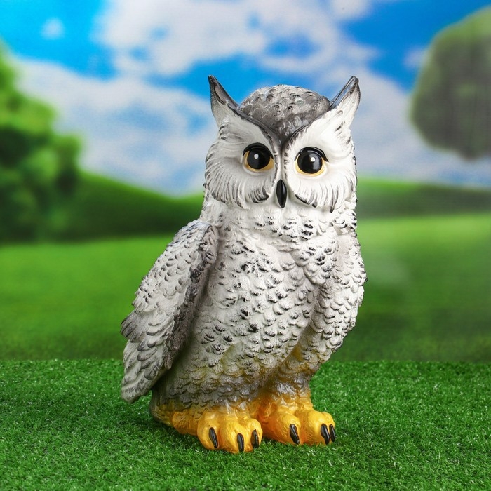 Садовая фигура  Садовая фигура "Сова большая полярная" 27 см