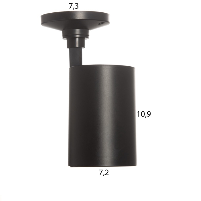 Светильник Светильник "Рум" GU10 10Вт черный 8х18х14 см