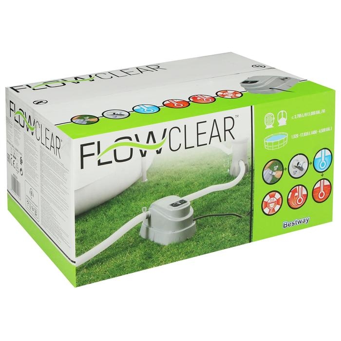 Водонагреватель для бассейна, 3785 л/ч, 58259 Bestway Водонагреватель для бассейна, 3785 л/ч, 58259 Bestway