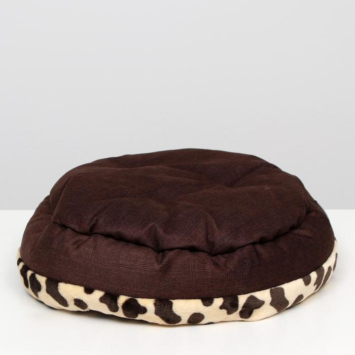 Лежанка Perseiline ЛМ-11 45 x 45 x 12 см, с косточкой, микс Лежанка Perseiline ЛМ-11 45 x 45 x 12 см, с косточкой, микс