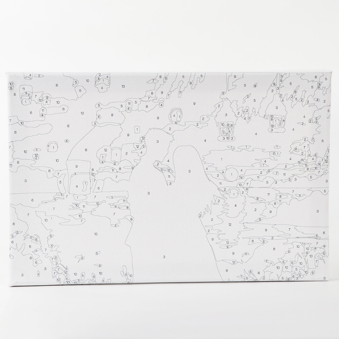 Картина по номерам с подрамником и гирляндой «Свидание», 20 х 30 см Картина по номерам с подрамником и гирляндой «Свидание», 20 х 30 см