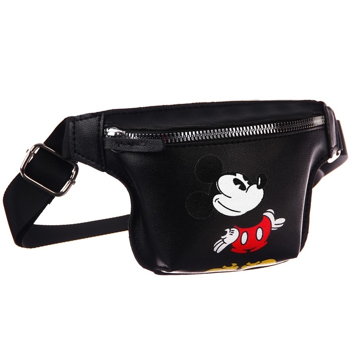Сумка поясная, 15х13 см, Микки Маус Сумка поясная, 15х13 см, Микки Маус