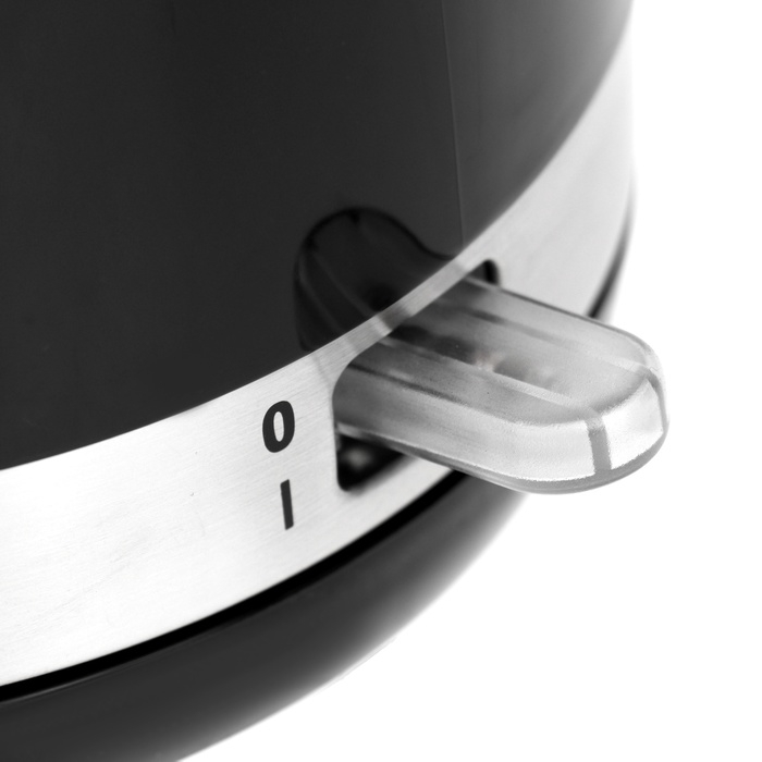 Чайник электрический Leonord LE-1515, пластик, колба металл, 1,7 л, 2200 Вт, чёрный Чайник электрический Leonord LE-1515, пластик, колба металл, 1,7 л, 2200 Вт, чёрный