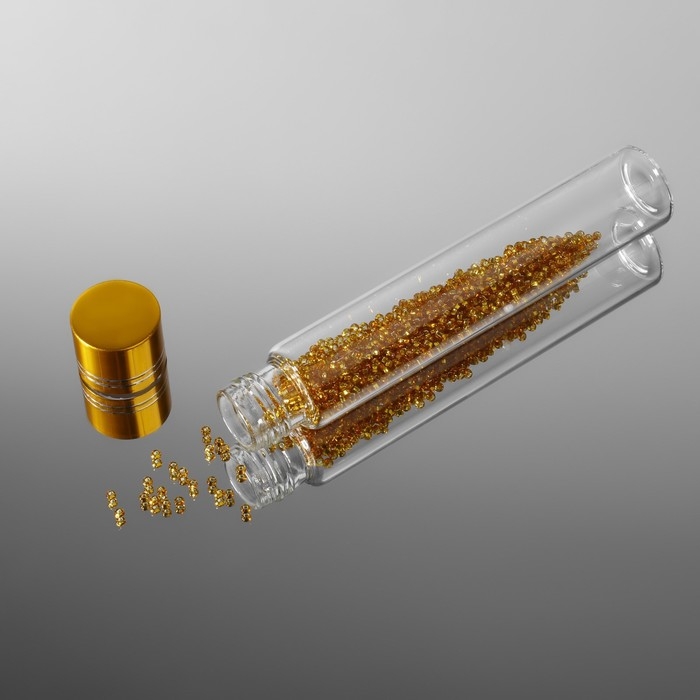 Баночки для хранения бисера, d = 2,2 × 12 см, 5 шт Баночки для хранения бисера, d = 2,2 × 12 см, 5 шт