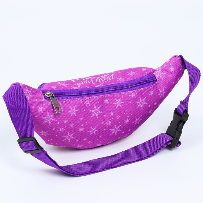 Сумка поясная детская, 25х6х13 см, Холодное сердце Сумка поясная детская, 25х6х13 см, Холодное сердце