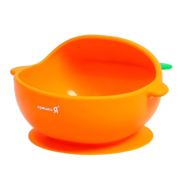 Набор для кормления, пищевой силикон, цвет оранжевый Набор для кормления, пищевой силикон, цвет оранжевый
