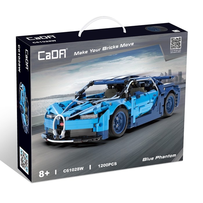 Конструктор «Техно. Спорткар», 1200 деталей Конструктор «Техно. Спорткар», 1200 деталей