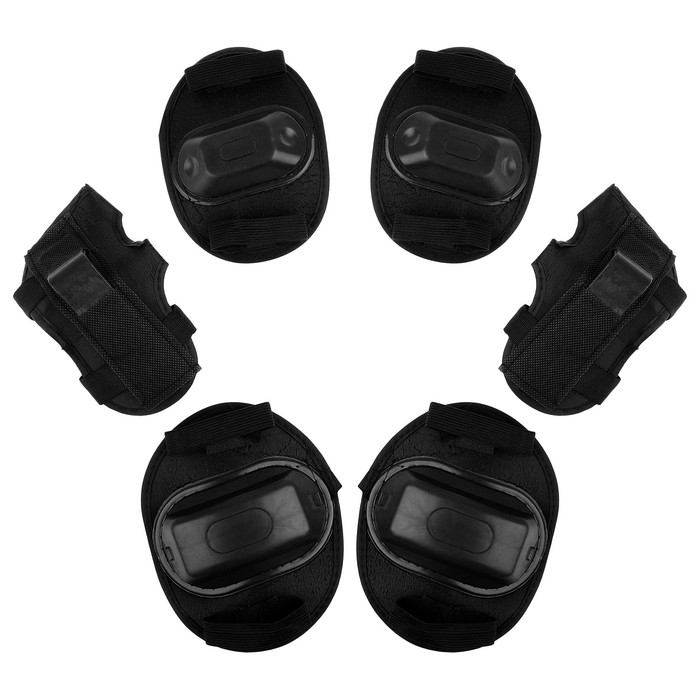 Защита роликовая ONLYTOP, р. S, цвет чёрный Защита роликовая ONLYTOP, р. S, цвет чёрный