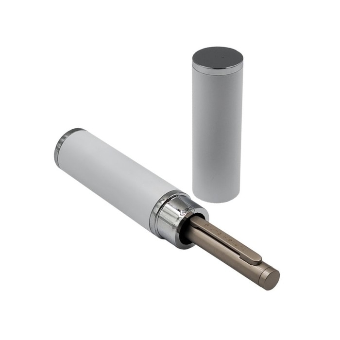 Ручка шариковая поворотная, 1.0 мм, BrunoVisconti FIRENZE, стержень синий, металлический корпус Soft Touch шампань, в тубусе Ручка шариковая поворотная, 1.0 мм, BrunoVisconti FIRENZE, стержень синий, металлический корпус Soft Touch шампань, в тубусе