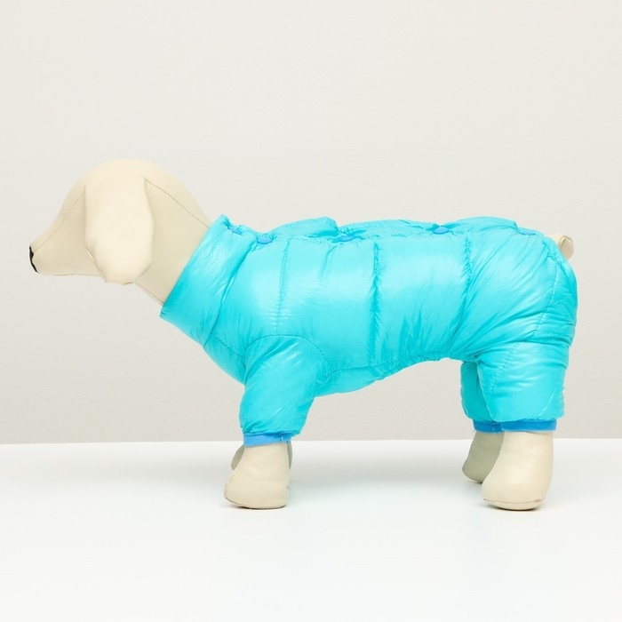 Комбинезон на кнопках, размер 8 (ДС 23 см, ОГ 30, ОШ 22 см), голубой Комбинезон на кнопках, размер 8 (ДС 23 см, ОГ 30, ОШ 22 см), голубой