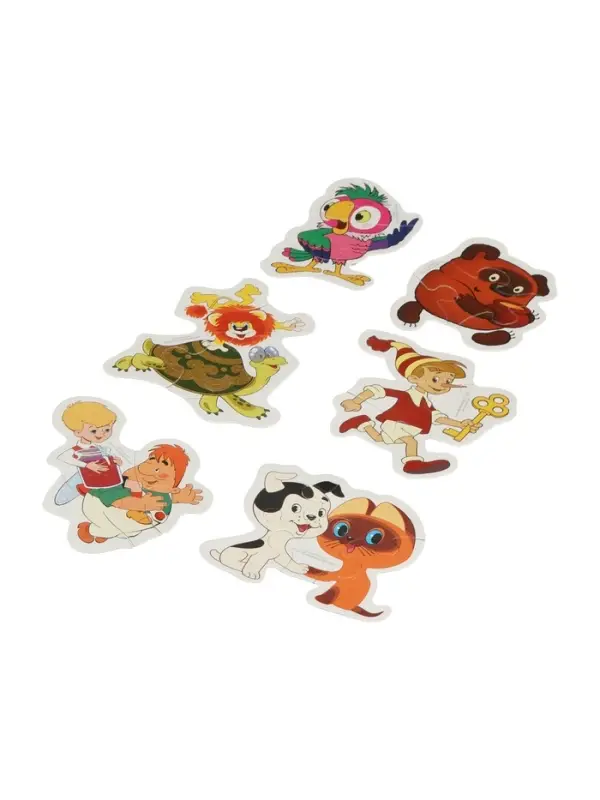 Макси-пазлы 6 эл. «Любимые герои. Союзмультфильм» Макси-пазлы 6 эл. «Любимые герои. Союзмультфильм»