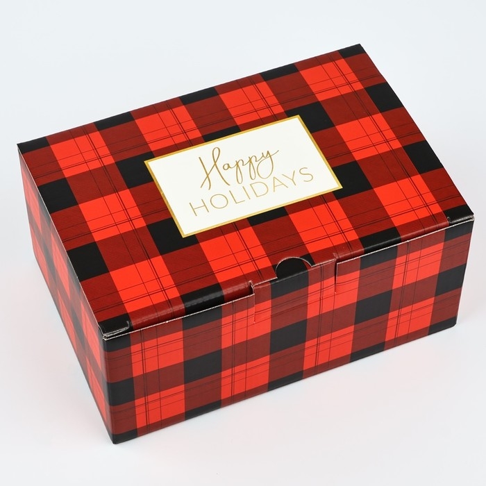 Коробка подарочная новогодняя складная «Волшебного Нового года», 22 х 15 х 10 см, Новый год Коробка подарочная новогодняя складная «Волшебного Нового года», 22 х 15 х 10 см, Новый год