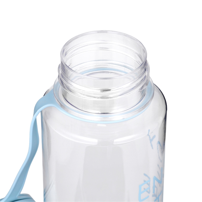 Бутылка для воды, 450 мл, с ситечком, 17.5 х 10.5 см, голубая Бутылка для воды, 450 мл, с ситечком, 17.5 х 10.5 см, голубая